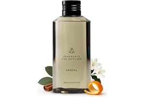 AromaPlan Hotel Scents Santal 5 Fl Oz (148ml), Home Luxury Aroma & Hotel Fragrance Diffuser Oil- Hotel Diffuser Oil for Aromatherapy- USA Made, Bigger Bottle, Bolder Aroma & Longer Lasting
