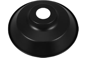 Veemoon Industrial Vintage Metal Lamp Shade Black Iron Bulb Guard 220mm Diameter Ceiling Light Fixture