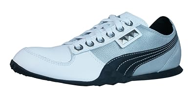 puma trainers silver