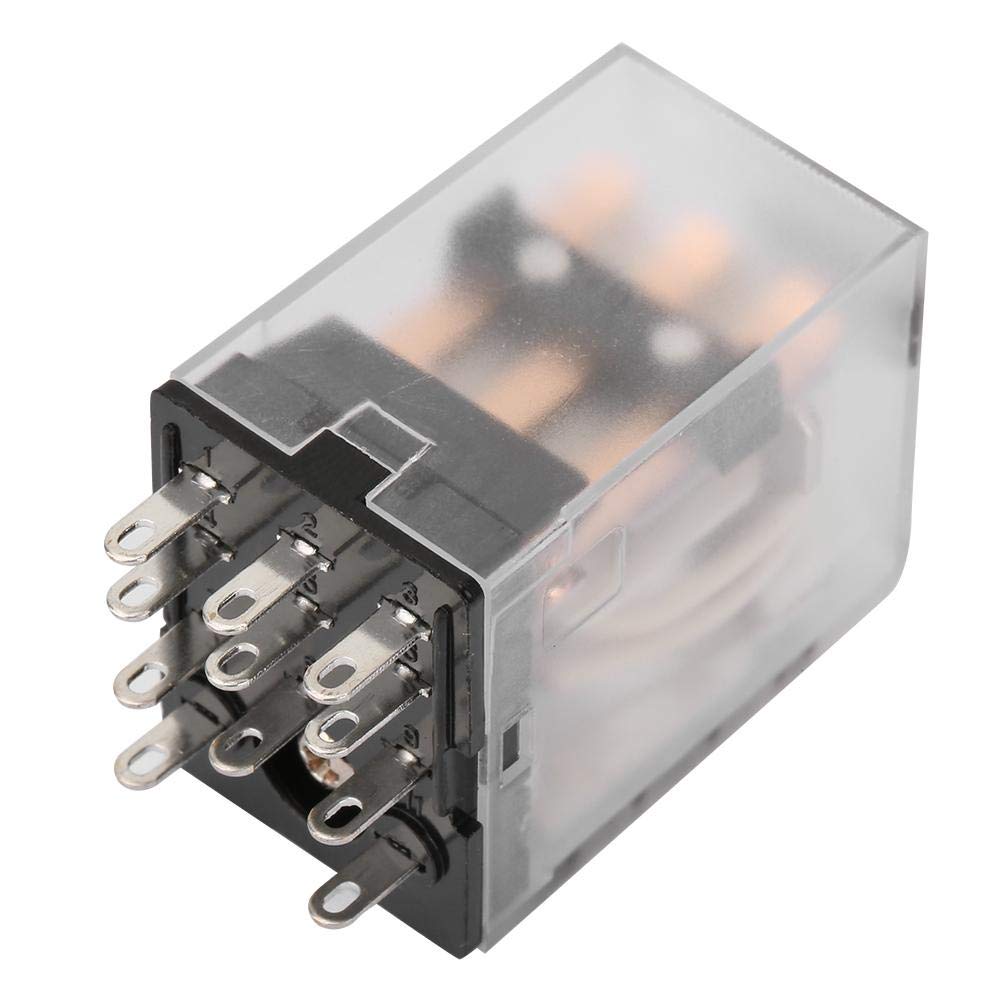 BEMM3C Relais Electromagnétique à 11 Broches AC 220V 5A Relais ...