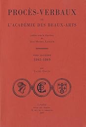 Procès-verbaux de l'Académie des beaux-arts