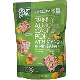 Skinny Almond Cashew Pops with Mango and Pineapple, No Trans Fat, No Cholestrol, Low Sodium - 15 Ounces