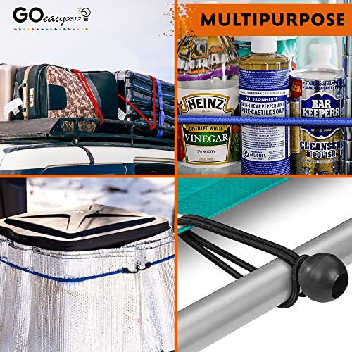 Bungee Cords Heavy Duty Outdoor 30 PCS Bungee Cords Assorted Sizes in