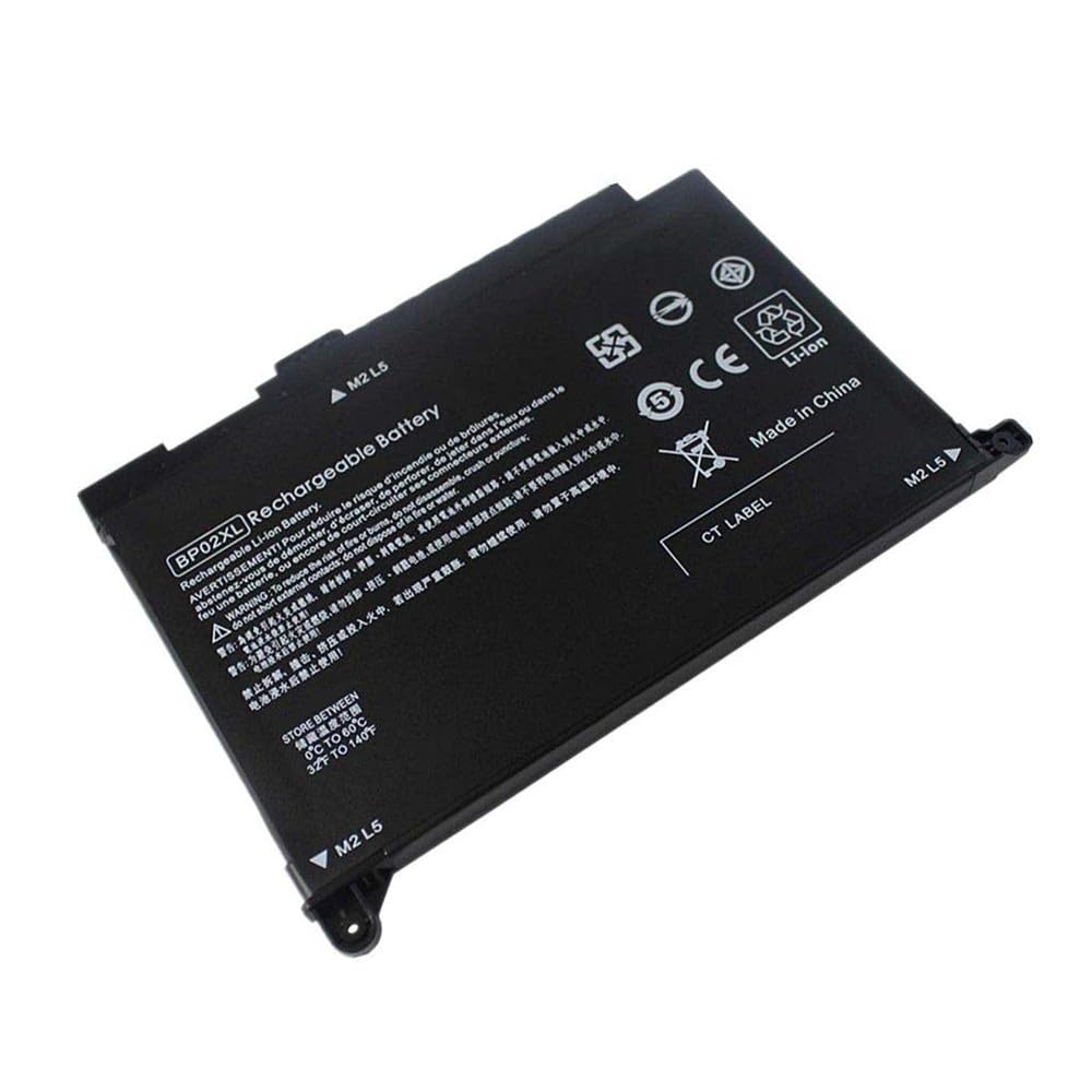 Uniamy BP02XL Replacement Battery for Pavilion PC 15 15-AU000 15-AU010WM 15-AU018WM 15-AW000 HSTNN-UB7B HSTNN-LB7H TPN-Q172 849569-421 849569-541 849569-542 7.6V 30Wh