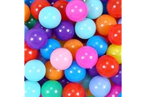 STARBOLO Ball Pit Balls 100 200 500 Balls for Kids - Crush Proof Plastic Children's Toy Balls Ocean Balls for Birthday Christ