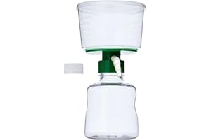 Biologix Laboratory Vacuum Filtration Unit Bottle Top Filter, 500mL Funnel and Receiver, CA, 0.22um