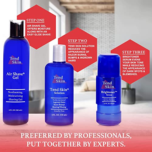Tend Skin Women's Shaving Kit for Razor Bumps, Ingrown Hair, Dark Spots