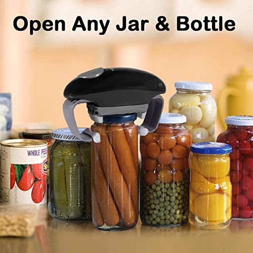 Electric Jar Opener, Restaurant Automatic Jar Opener for Seniors with Arthritis, Hands Free