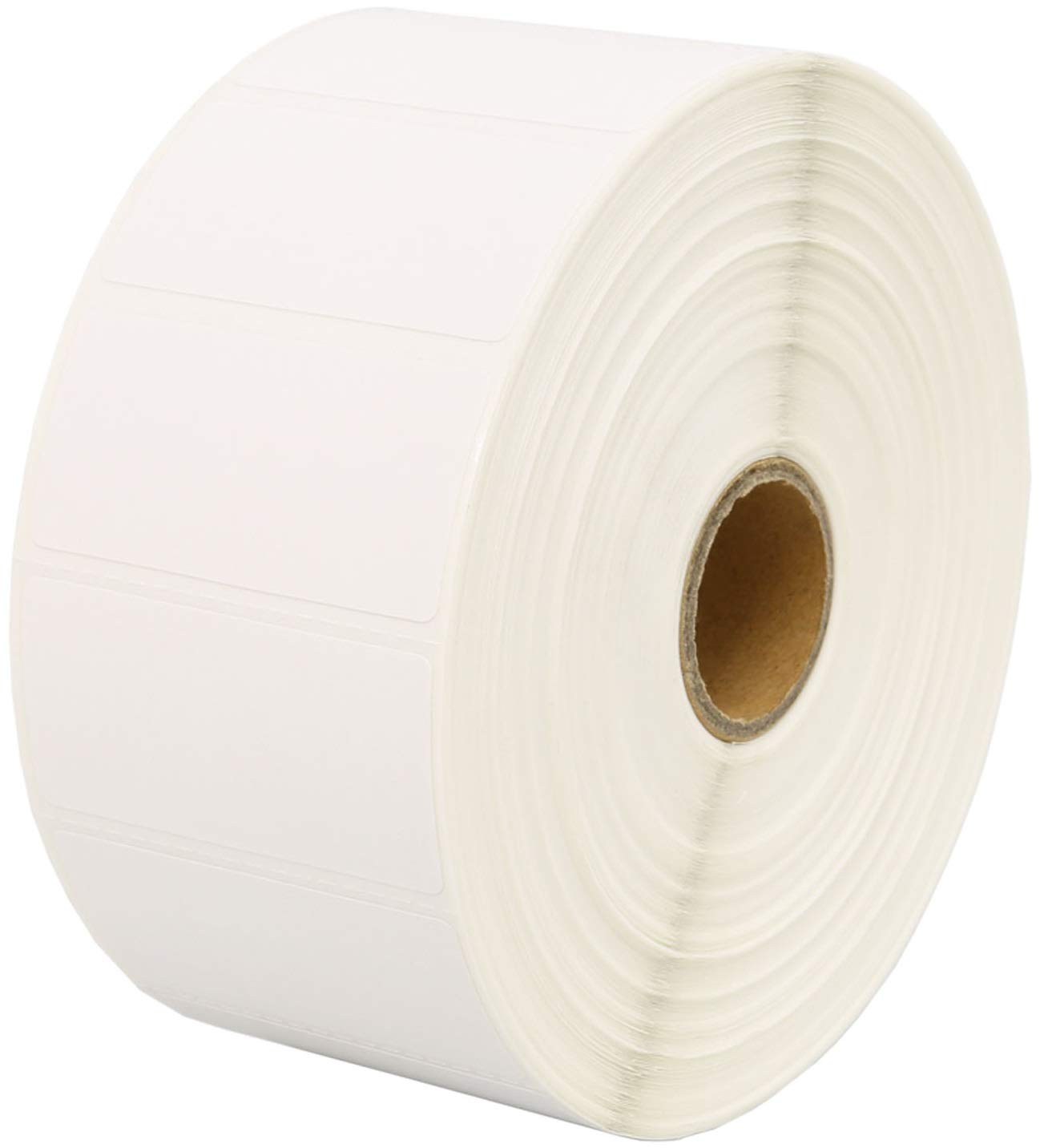 Compatible Roll 52mm x 25mm White Direct Thermal Labels for Zebra GK420d GK420t GC420d GX420d GX420t GC420t GX430t GT800 ZD420 LP2844 TLP 2844 Citizen CL-S521 CL-S621 CL-S631 (2000 Labels per Roll)