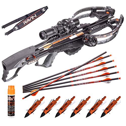 RAVIN R29X 450 FPS Crossbow Predator Dusk Camo + Aluminum Broadheads