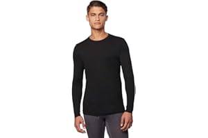 32 Degrees Heat Mens Performance Thermal Baselayer Crewneck Long Sleeve Top