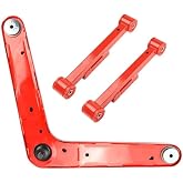 3pc Rear Control Arms for 2004-2007 Jeep Liberty, A Upper Arm &amp; 2 Lower Control Arms with Rear Suspension Control Arm Kit K621376 K641180