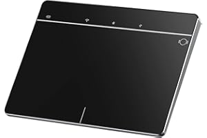 Trackpad for Windows 10/11, Portable Multi-Touch High-Precision Touchpad Mouse, Ultra-Slim Compatibility for PC, Laptop & Com