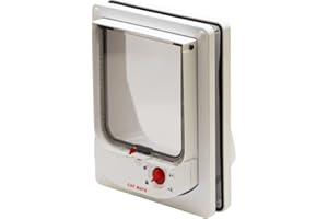 Cat Mate Electromagnetic Cat Flap, White