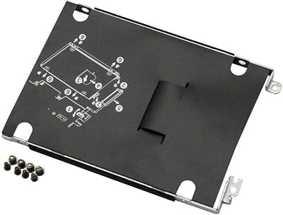 ZAHARA HDD Hard Drive Bracket Caddy Frame Screws for HP ProBook 430 440 450 455