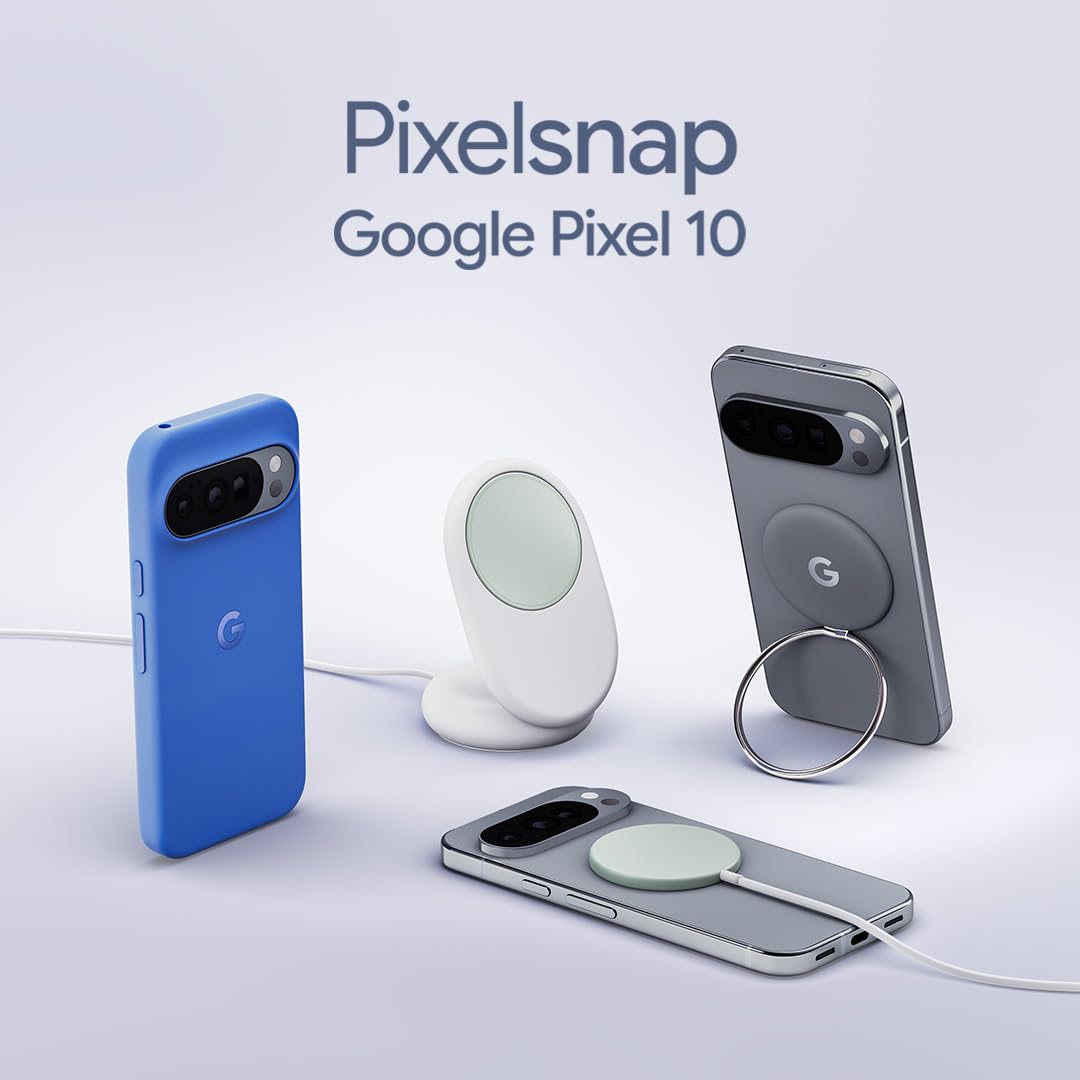 Case mit Pixelsnap für Google Pixel 10 Pro XL – Langlebiger Schutz – EIN Case für alle Fälle – Porcelain (Made by Google) 9