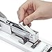 Rapesco Heavy Duty Stapler, ECO HD-100, 100 Sheet Capacity, White (1386)