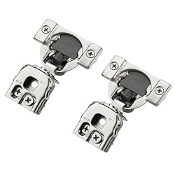 60 Pack 30 Pair 1 inch Overlay Soft Close Hinges