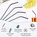 Stainless Steel Straws 16 Pcs 10.5