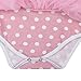iiniim Toddler Baby Girls Polka Dot Tutu Romper Bodysuit with Headband Dress Up Outfit Set Pink Dots 0-3 Months