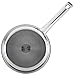 Ayesha Curry Home Collection Stainless Steel Sauce Pan/Saucepan with Lid, 3 Quart, Silver