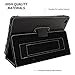 iPad Mini 3 Case, Snugg - Smart Cover with Kick Stand & Lifetime Guarantee (Black Leather) for Apple iPad Mini 3 (2014)