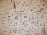 290 Bulk Printed Preschool and Kindergarten Alphabet Worksheets.