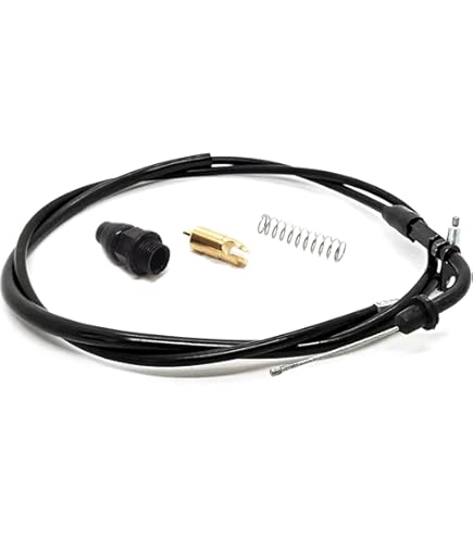 Suzuki Quadrunner 250 Parts Choke Starter Cable Plunger Kit Set - Foto 9