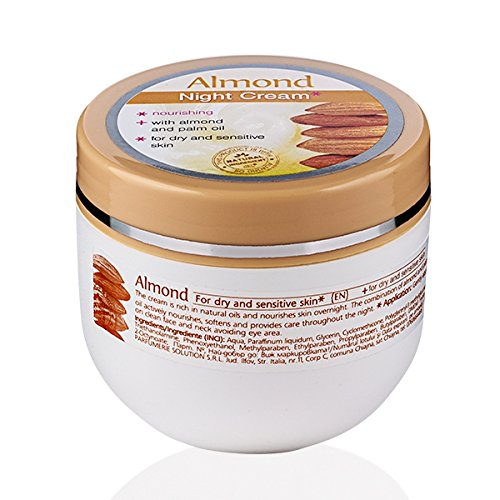 Nourishing Night Cream with Almond Oil for Dry and Sensitive Skin 100 ml