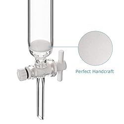 StonyLab Borosilicate Glass Chromatography Column