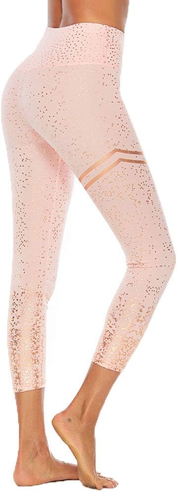 High Waist Yoga Leggings Women's Running Tights Tummy Control Workout Sport Pants S-XL