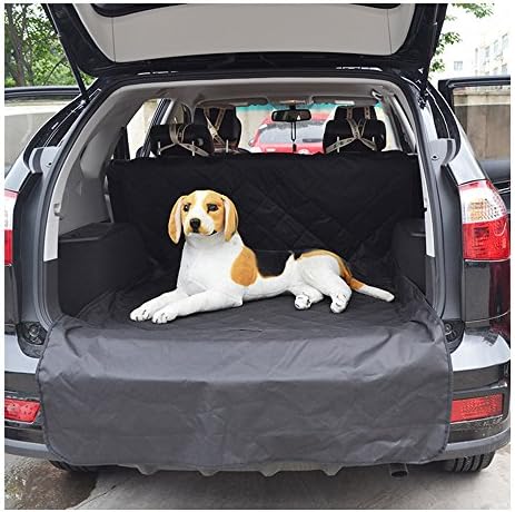 Mydays Waterproof Durable Pet Seat Cover for Cars Cargo Cover Liner Bed Floor Mat Fits Most Cars SUV Vans Trucks , Dog Car Seat Cover Nonslip Rubber Backing with Anchors (L(4278inches))