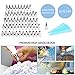 Cake Decorating Supplies Cake Decorating Set Cake Tray Stainless Steel Icing Tips Pastry Tools Suitable for Kids Birthday Party 118pcs