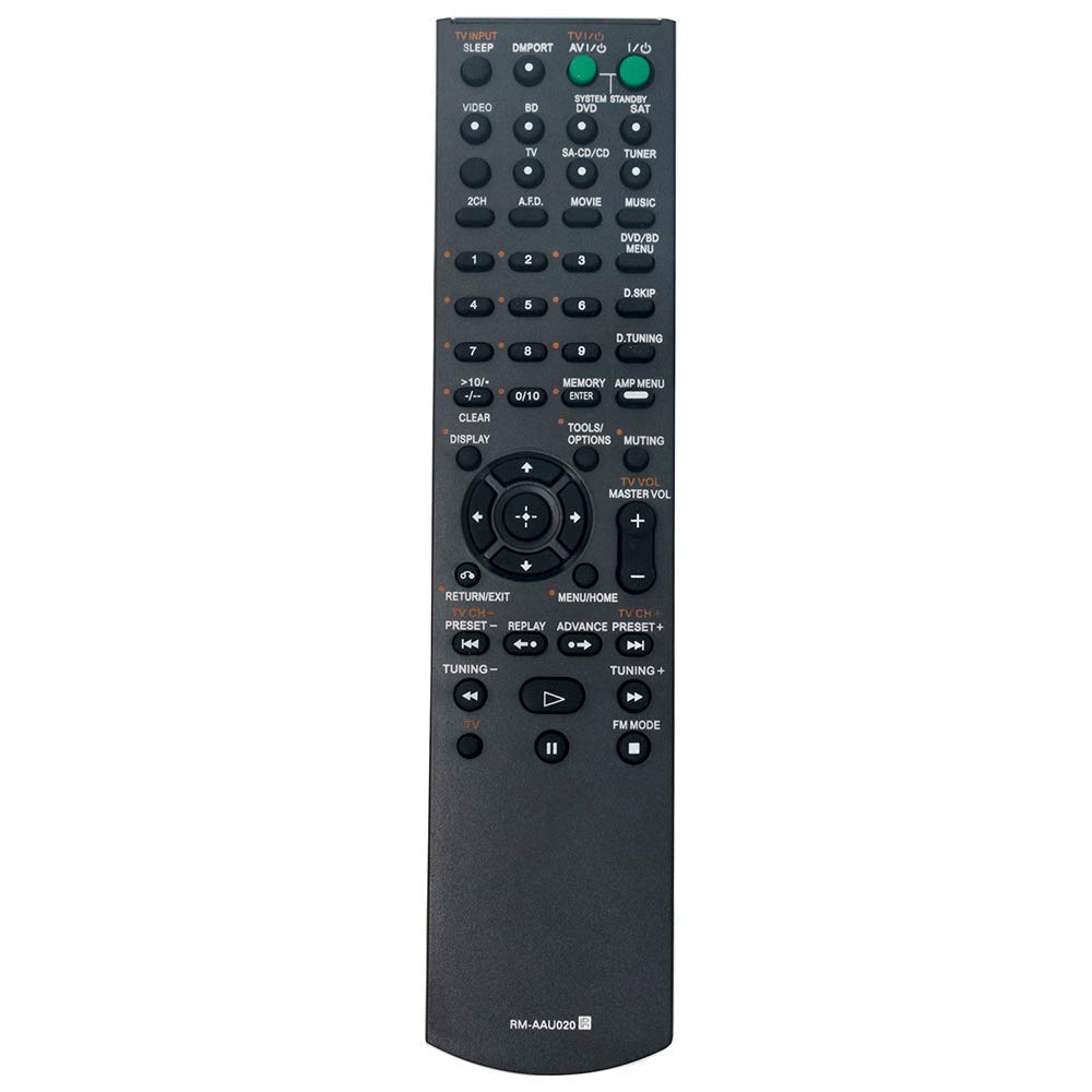 VINABTY RM-AAU020 Remote Control Replacement Fit for SONY AV System STR-DH500 STR-DG520 STR-DG510 STR-DG710