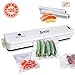 Vacuum Sealer Machine,JETITI Vacuum Sealing System for Food Storage Plus 20 FREE Sealable Bags.Black