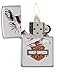 Zippo Harley-Davidson American Flag Pocket Lighter