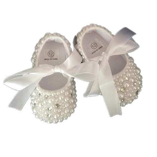 shoes with pearls and rhinestones