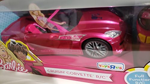 barbie crusin convertible corvette radio control car