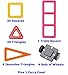 Zoom Brothers Mini Magnetic Block Building Set - 70 Piece Travel Set for Toddlers, Kids, Boys and Girls with Carry Case - STEM Toy - Creative, Fun and Educational