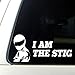 I am the Stig sick decal sticker car window
