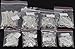 800 PC Mixed Sizes Silver Plated Eye Pins Findings Head Pins, 2.1mm Hole, 0.7mm Thick, DIY Jewelry Making