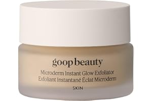 goop Beauty Microderm Exfoliator | Microdermabrasion Scrub to Smooth Textured Skin | Physical & Chemical Exfoliant | Micro-Exfoliating Minerals & Glycolic Acid | 0.5 fl oz