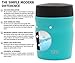 Simple Modern Rover - 12oz Rover Food Jar - Kids Vacuum Insulated Thermos 18/8 Stainless Steel Leak Proof Hydro Lunch Box Baby Food Storage Container Flask - Caribbean