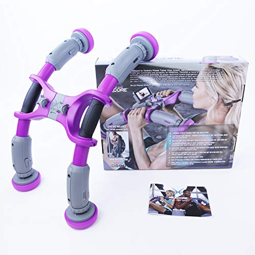 AbXcore for Abs Workout - Ab Machine Exercise Equipment for Home Gym. Resistance Abdominal Muscle Toner, Adjustable Ab…