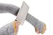 Hilinker Cut Resistant Sleeves Slash Resistant with Thumb Slot Helps Prevent Scrapes Scratches Skin Irritations UV-Protection Level 7 Protection Work Safety 18.8 inch Long Grey 1 Pair (Grey)