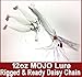Blue Water Candy - Rock Fish Candy 12 oz Spire (White) Mojo Striper Daisy Chain Lure, Loaded with 9-Inch Swimbait Shad Body & 3 x 6-Inch Trailing Shads - Rigged & Ready (White)