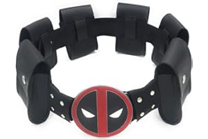 Deadpool Rulercosplay Game Cosplay Mask, Belts and Sword Belt