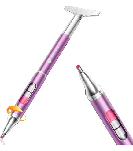 Stylo électrique Pour Peinture Diamant Avec Pompe à Vide - 2 Têtes De Rechange, Sans Cire, à Piles