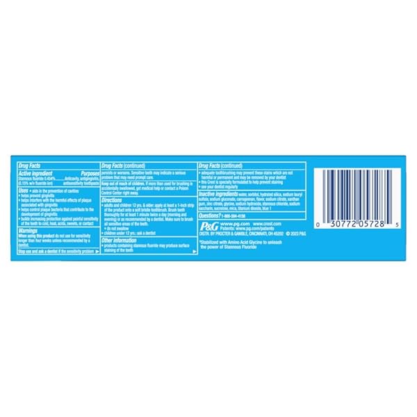 CREST PRO-HEALTH WHITENING GEL TOOTHPASTE (4.3OZ)