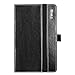Fire HD 7 (2014 Model) Case - Poetic Fire HD 7 Case [SlimBook Series] - [SlimFit] [Professional] PU Leather Slim Folio Case for Amazon Fire HD 7 (2014 Model) 4th Gen Only - Black , Will Not Fit Fire 7